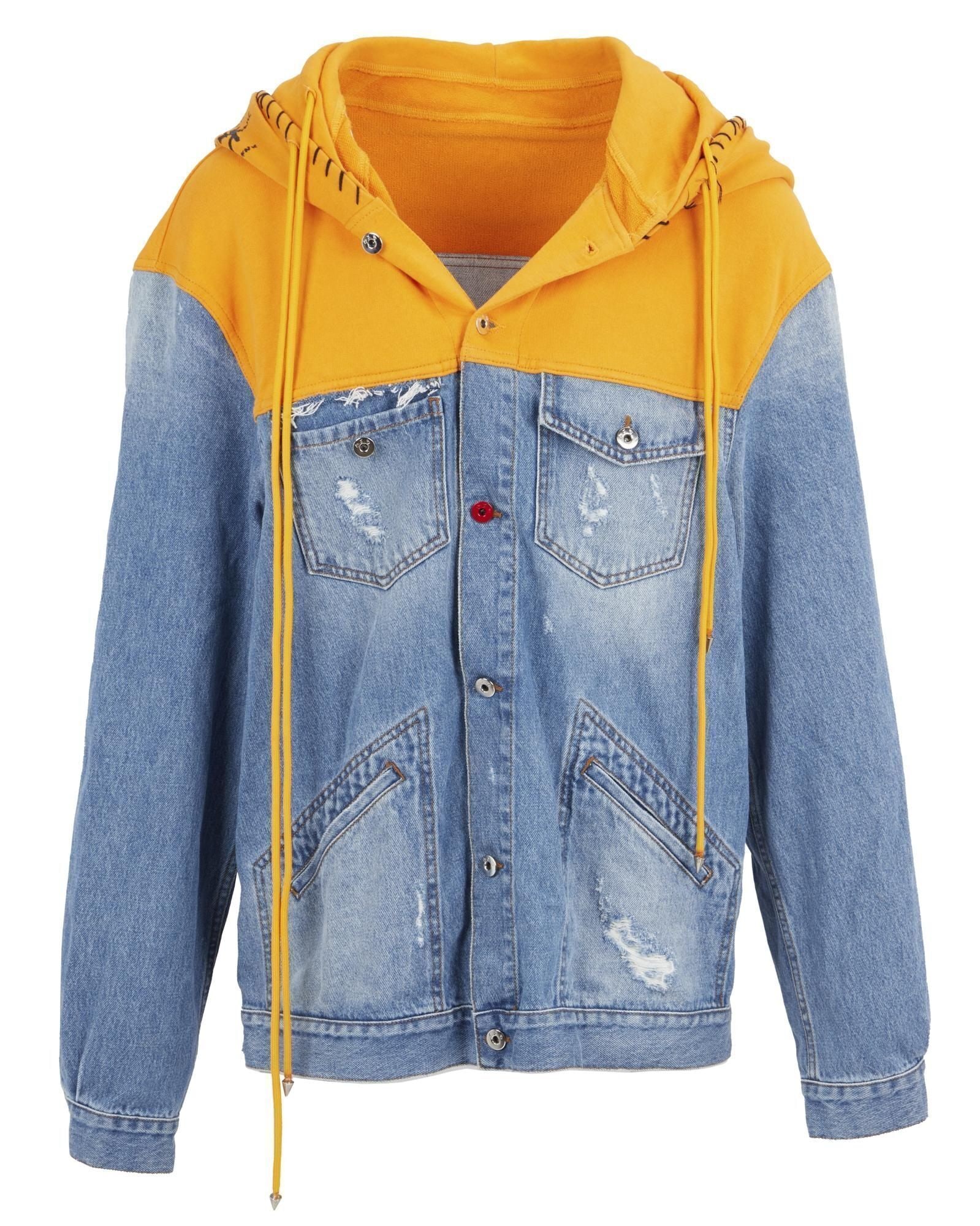 Juice WRLD | Marc Jacques Burton Hooded Jean Jacket
