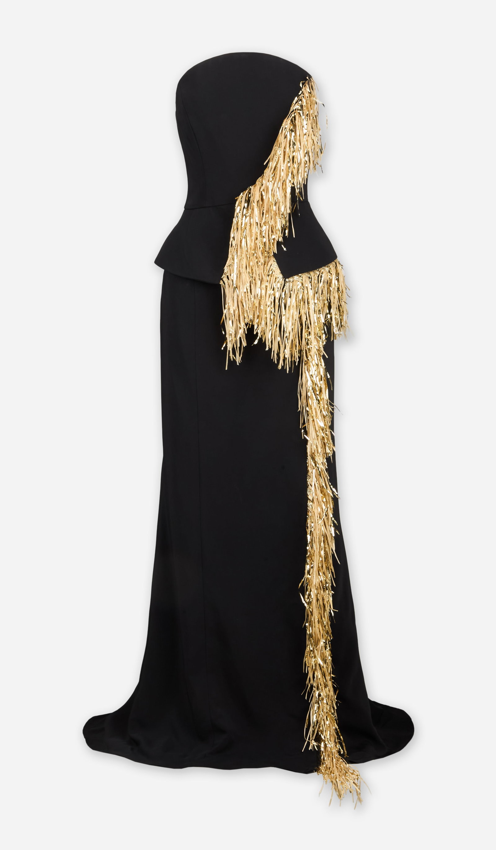 Viola Davis | 2023 48th Chaplin Award Gala Jason Wu Black Evening Gown With Fringe: Jason Wu black evening gown with fringe from the 2023 Resort collection (look 14). The gown was worn by Viola Davis at the 48th Chaplin Award Gala held at Alice Tully Hall on April 24, 2023, in New Yo