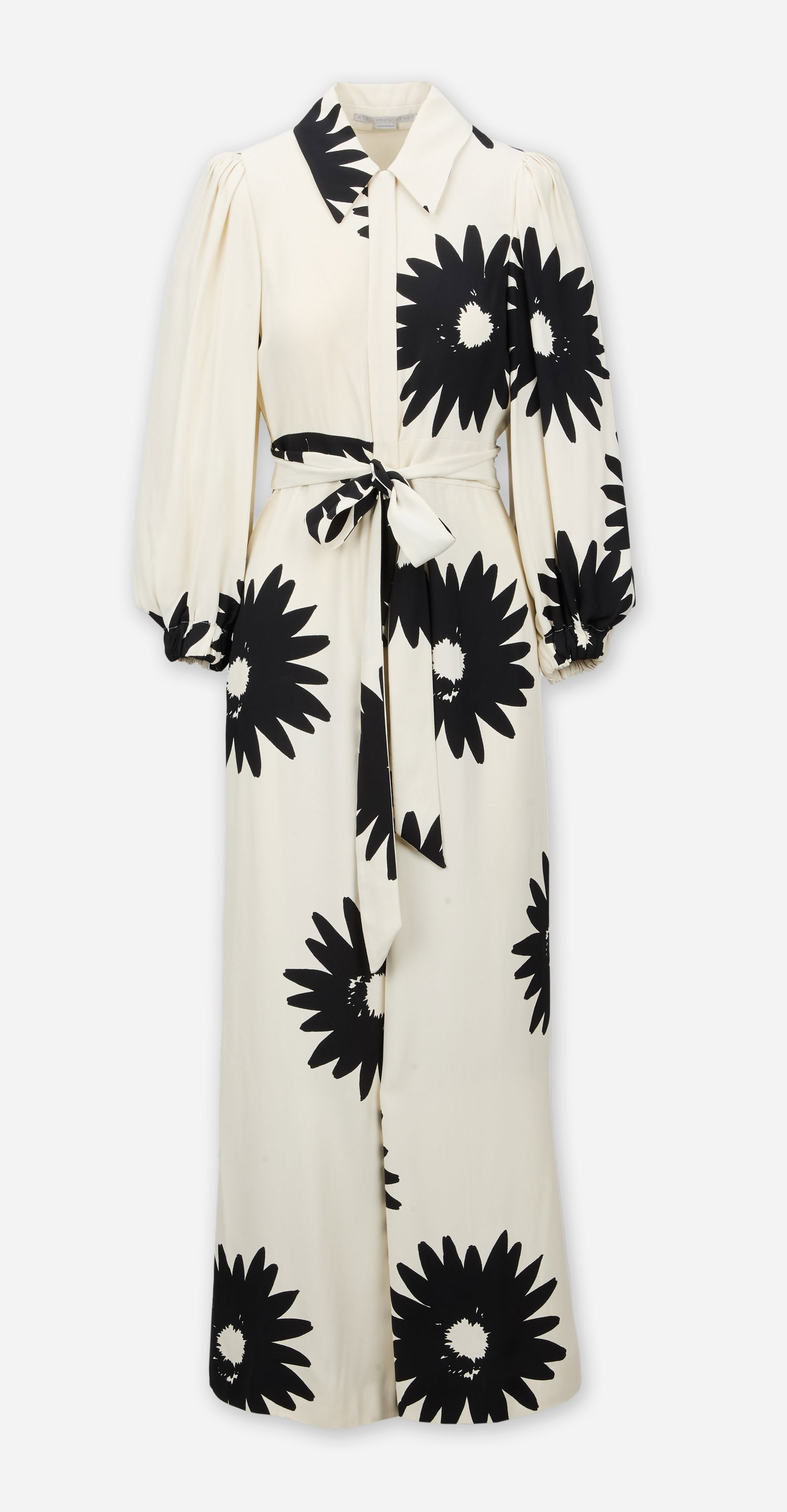 Cate Blanchett | 2021 Resort Stella McCartney Patterned Jumpsuit: A silk-crepe floral jumpsuit designed by Stella McCartney, resort 2021, belonging to Cate Blanchett. There were two designs of this jumpsuit made for Blanchett, one with free-flowing angel wing