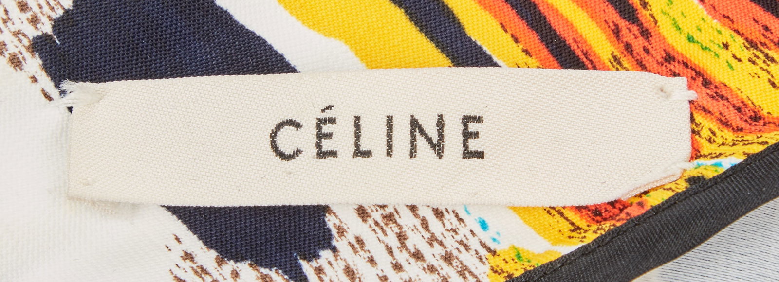 Celine | 2014 Phoebe Philo Ikat Patterned Ensemble - 5