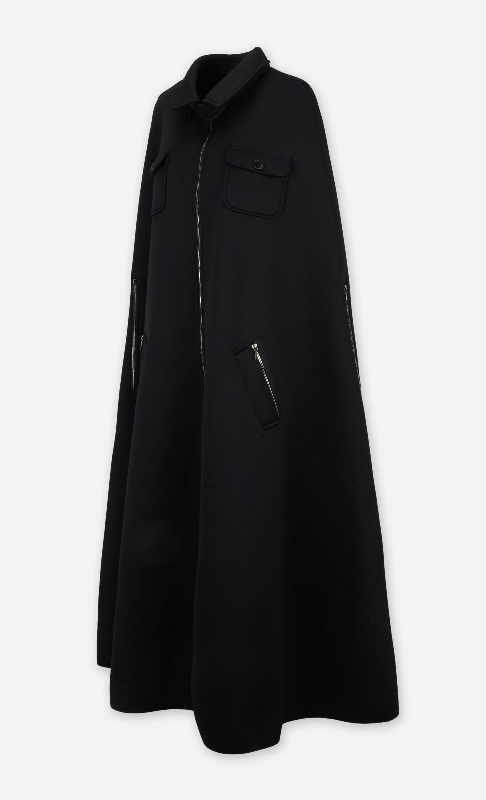 Alexis Mabille | 2011 Fall Black Cape - 3