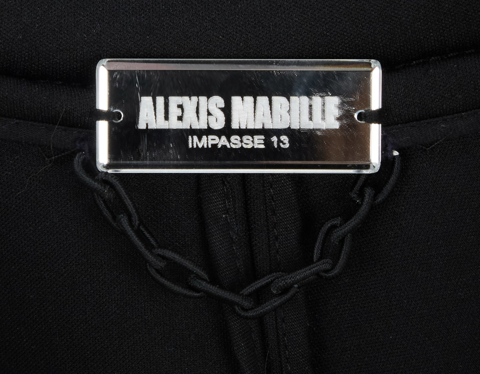 Alexis Mabille | 2011 Fall Black Cape - 4