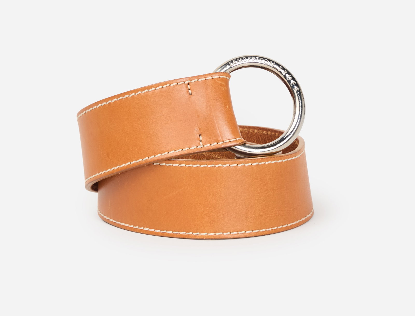 Lambertson Truex | Brown Leather Belt (1 of 4)