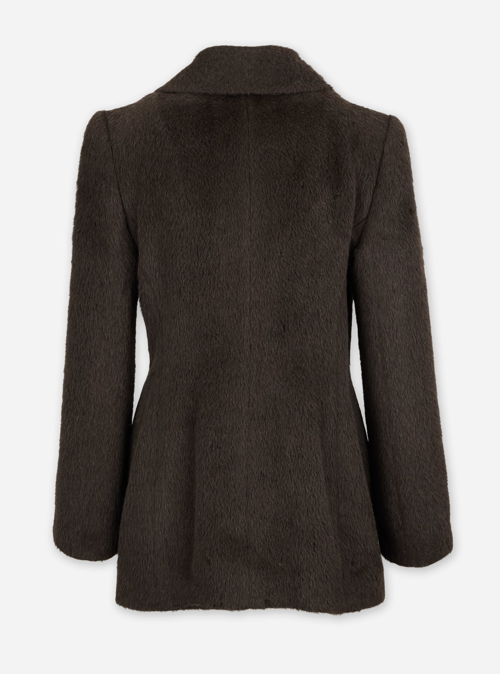 Givenchy | 1997 Pre-Fall Double Breasted Alpaca Coat - 4