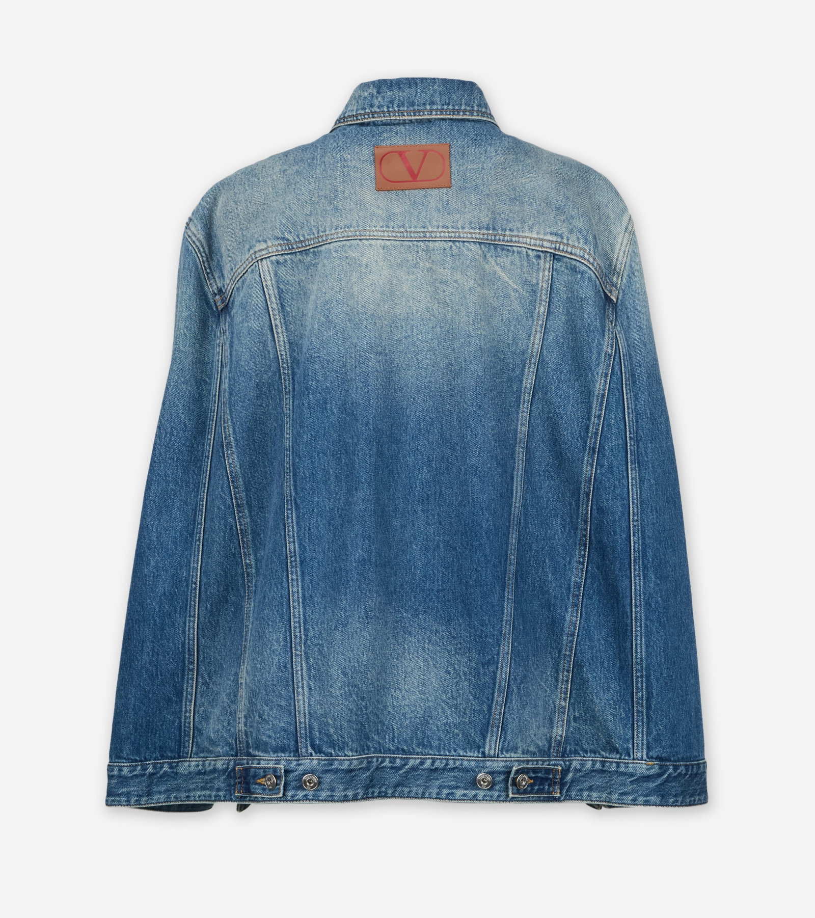 Valentino | Denim Cape - 2
