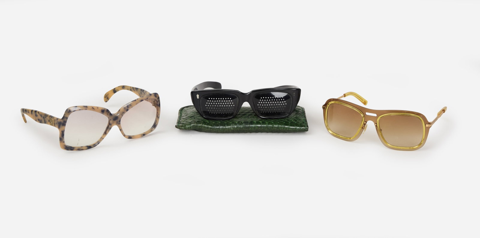 Designer Sunglasses | 2011 Louis Vutton, Yves Saint Laurent, and Unlabeled (1 of 6)