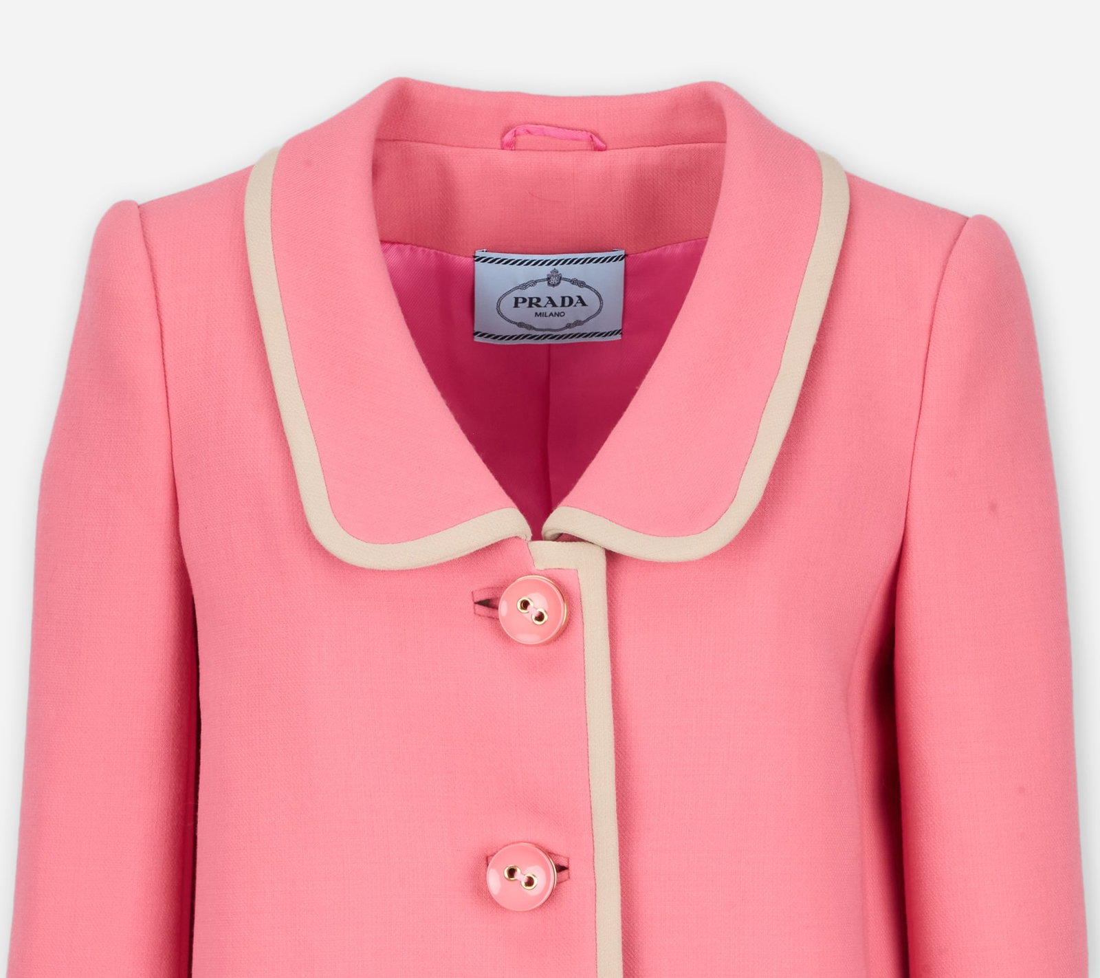 Prada | 2011 Pink Button-Up Jacket - 2