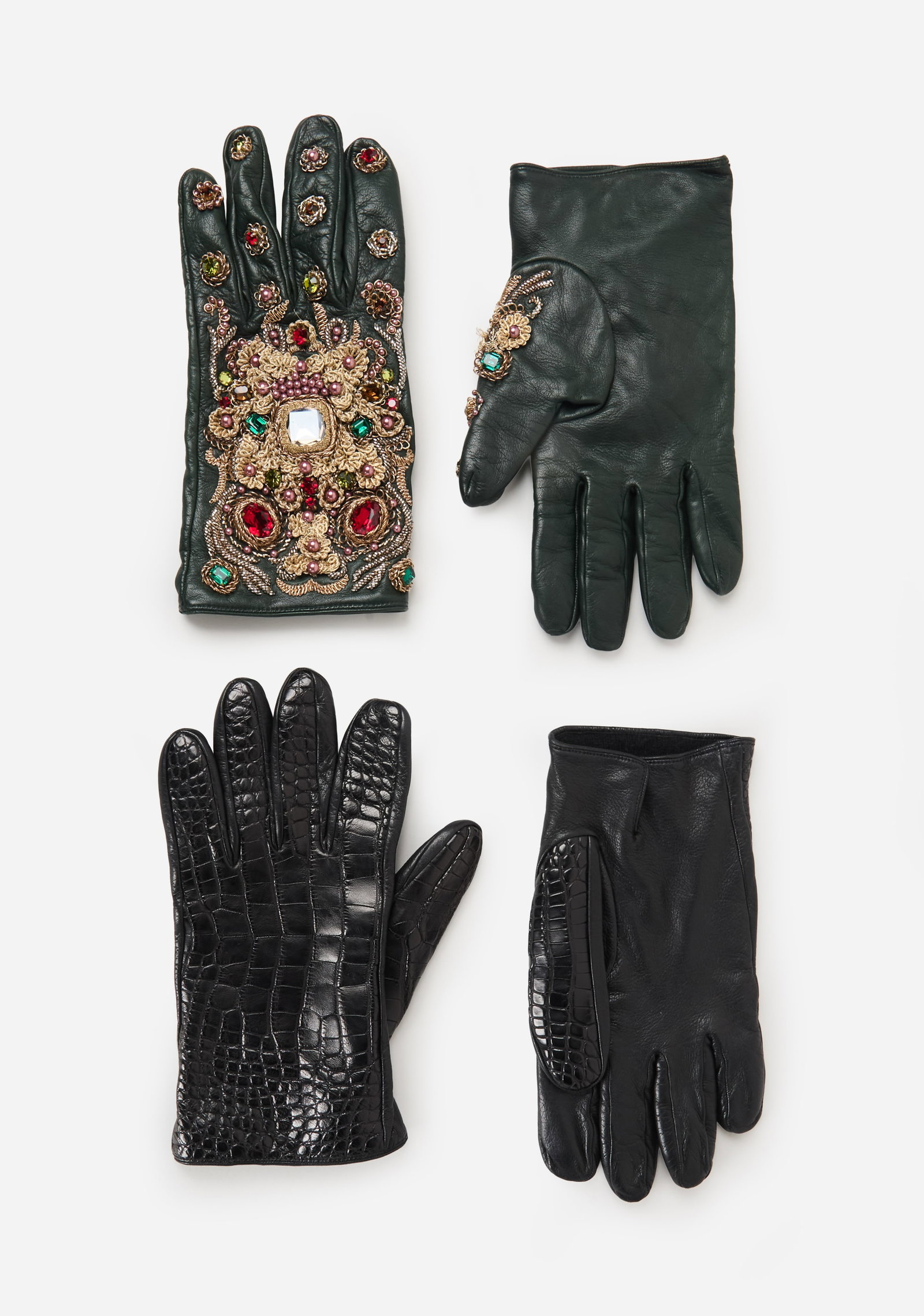 Designer Leather Gloves | Dolce & Gabbana and Lambertson (1 of 4)