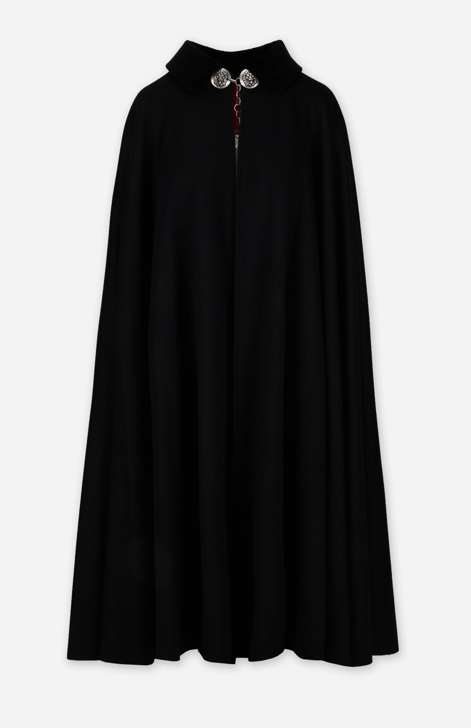 Loro Piana Tabarrificio Veneto | Black Wool Cape (1 of 4)