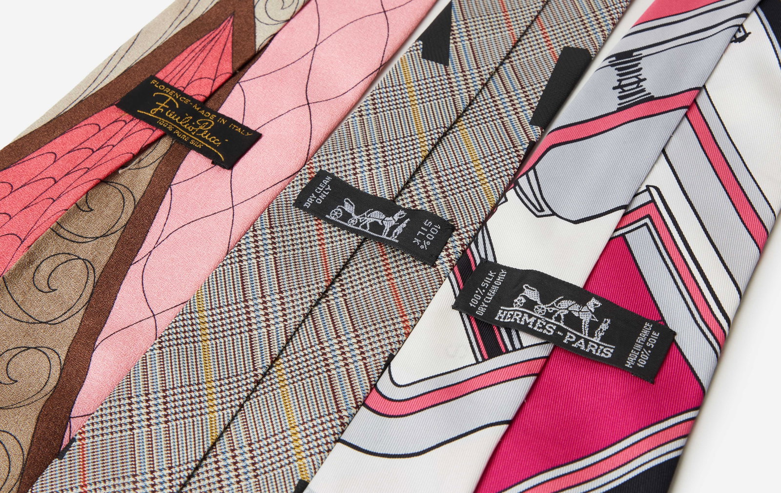 Designer Ties | Hermès & Pucci - 5