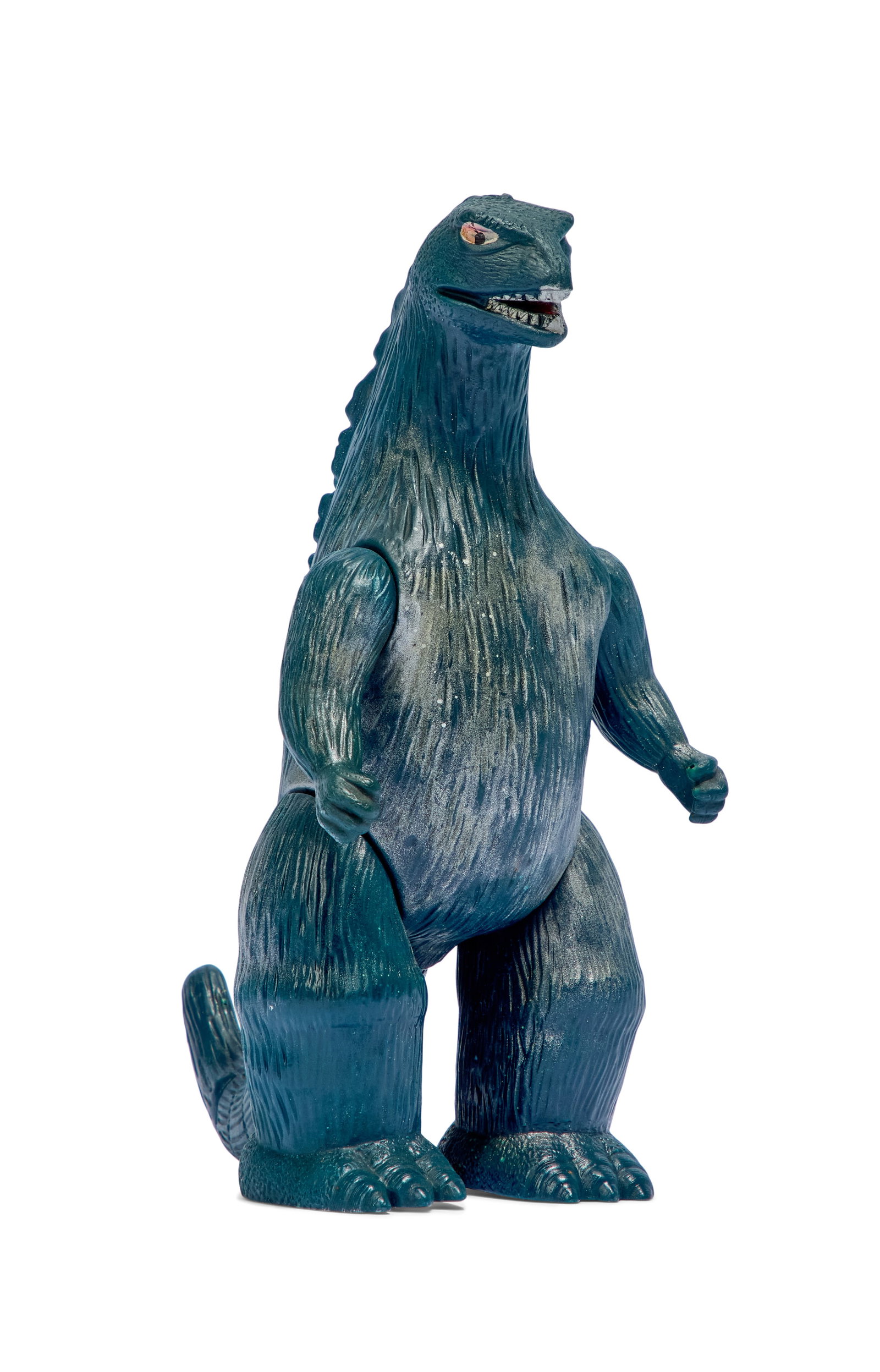 Sofubi | Vintage Bullmark Godzilla Dark Blue 7-Segment Tail Figure (1 of 3)