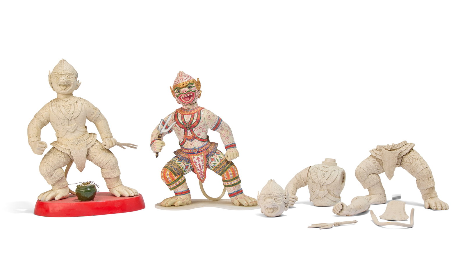 Hanuman | Figurines (3) Including Production Prototype (1 of 3)