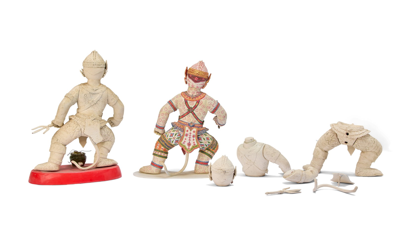 Hanuman | Figurines (3) Including Production Prototype - 2