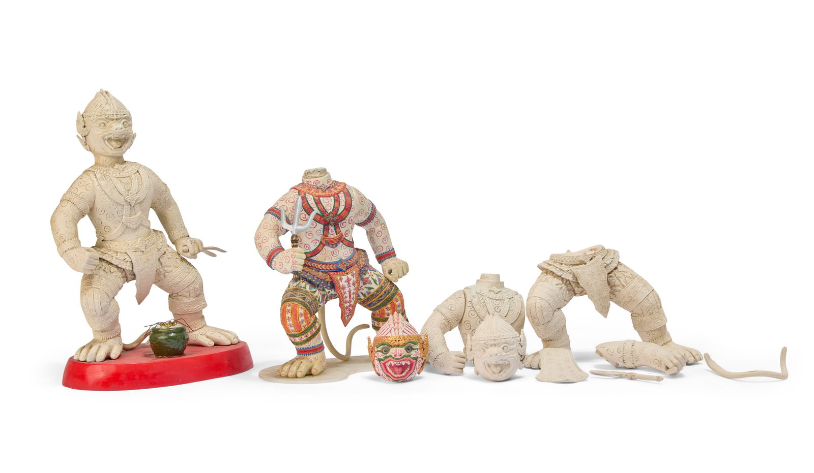 Hanuman | Figurines (3) Including Production Prototype - 3