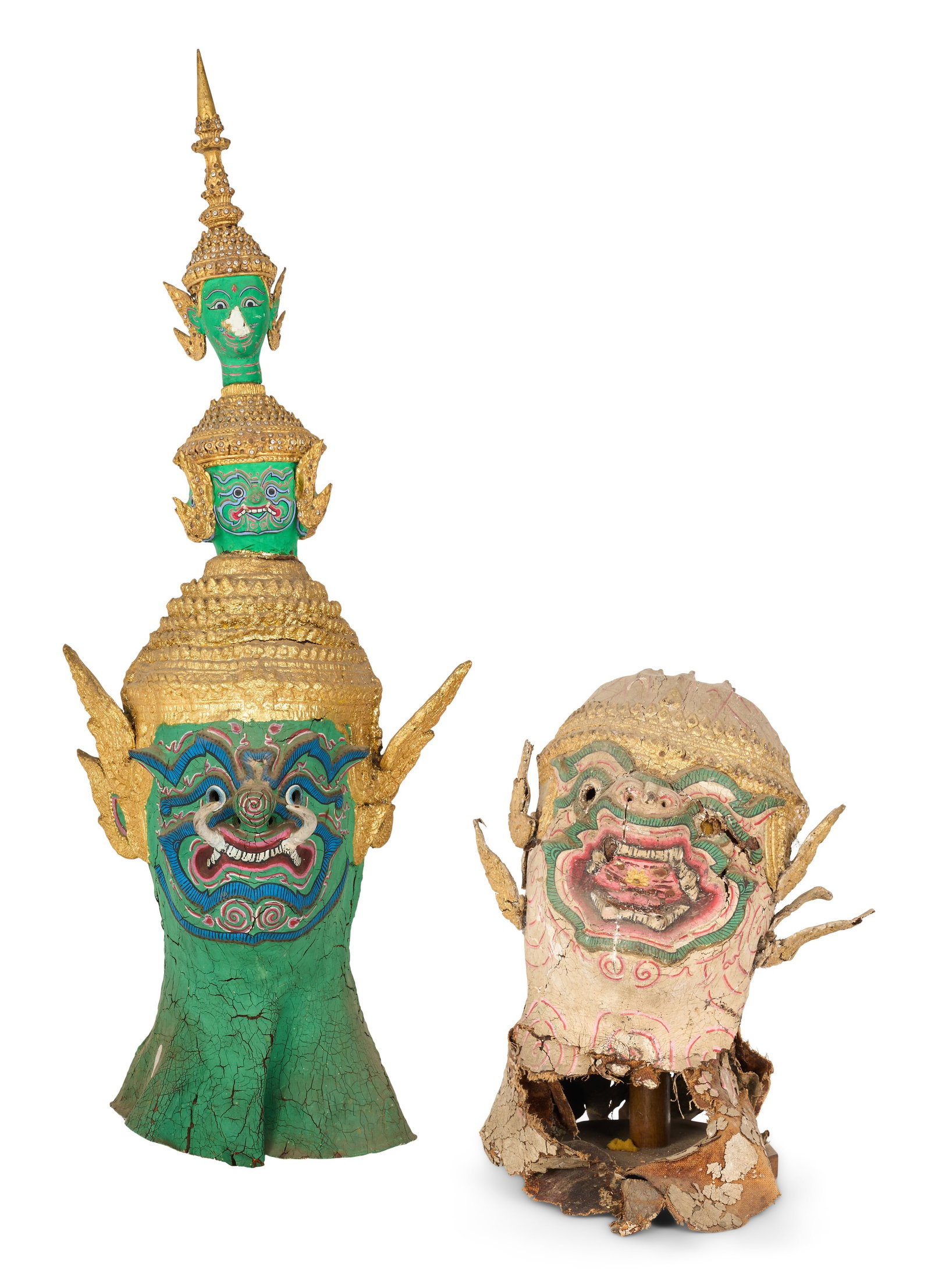 The Noble War | Thai Deity Masks (2) (1 of 11)