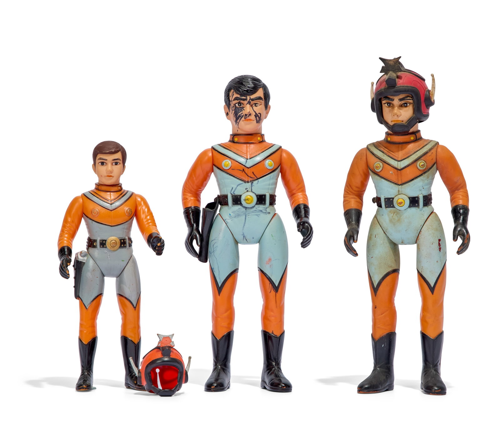 Sofubi | Vintage TAC Member Figures (3) - 2