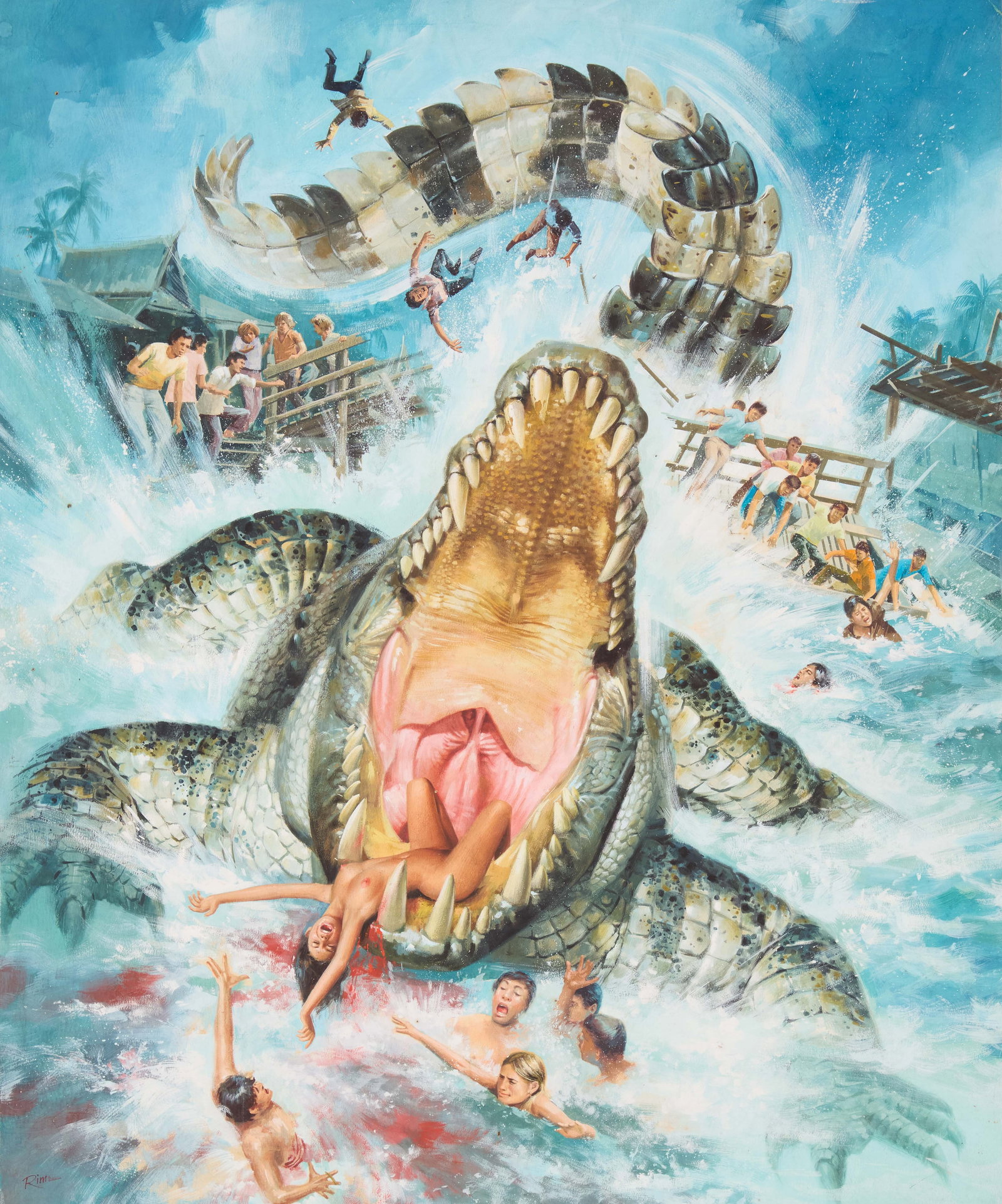 Crocodile | Original Poster Artwork - 2
