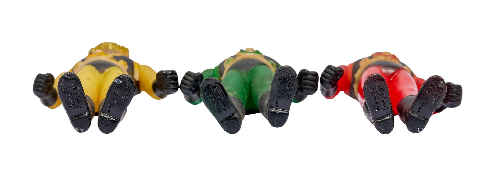 Sofubi | Vintage ?Ninja Captor" Figures (6) - 4