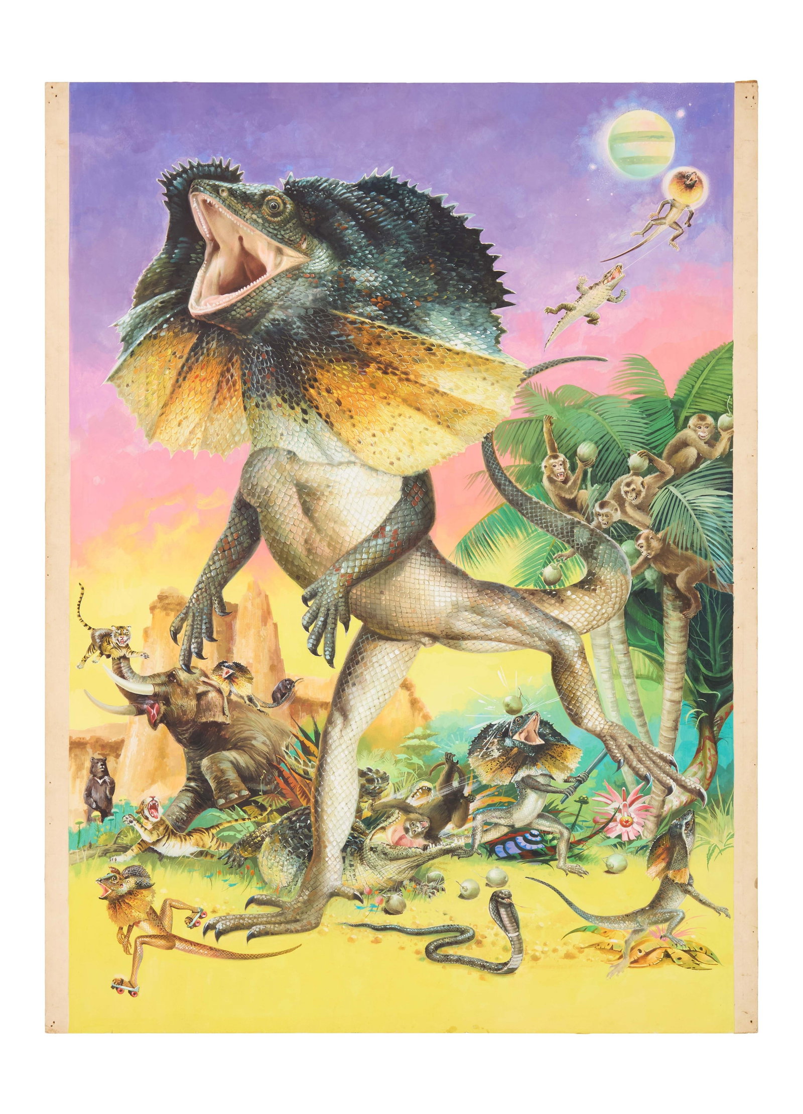 Magic Lizard | Original Poster Artwork (1 of 2)