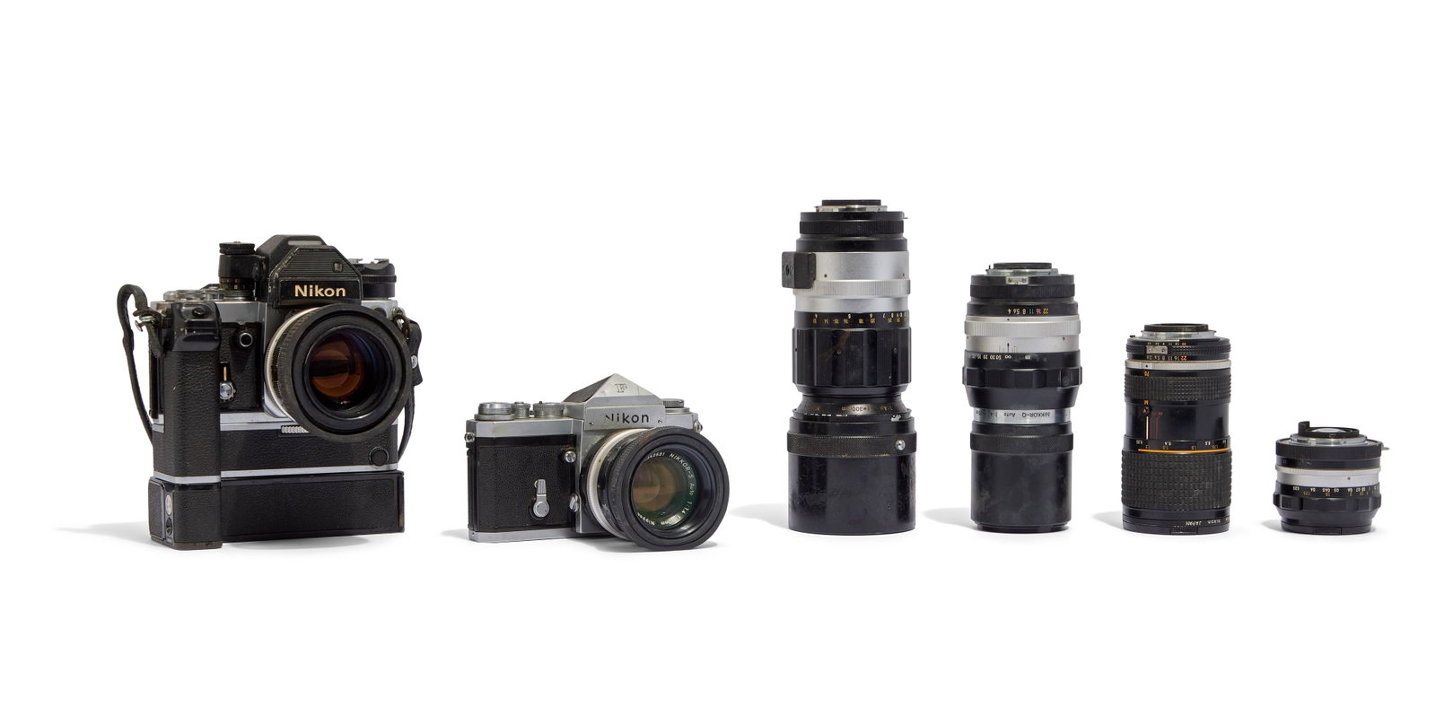 Nikon | 35mm Still Cameras (2) and Lenses (4) (1 of 4)