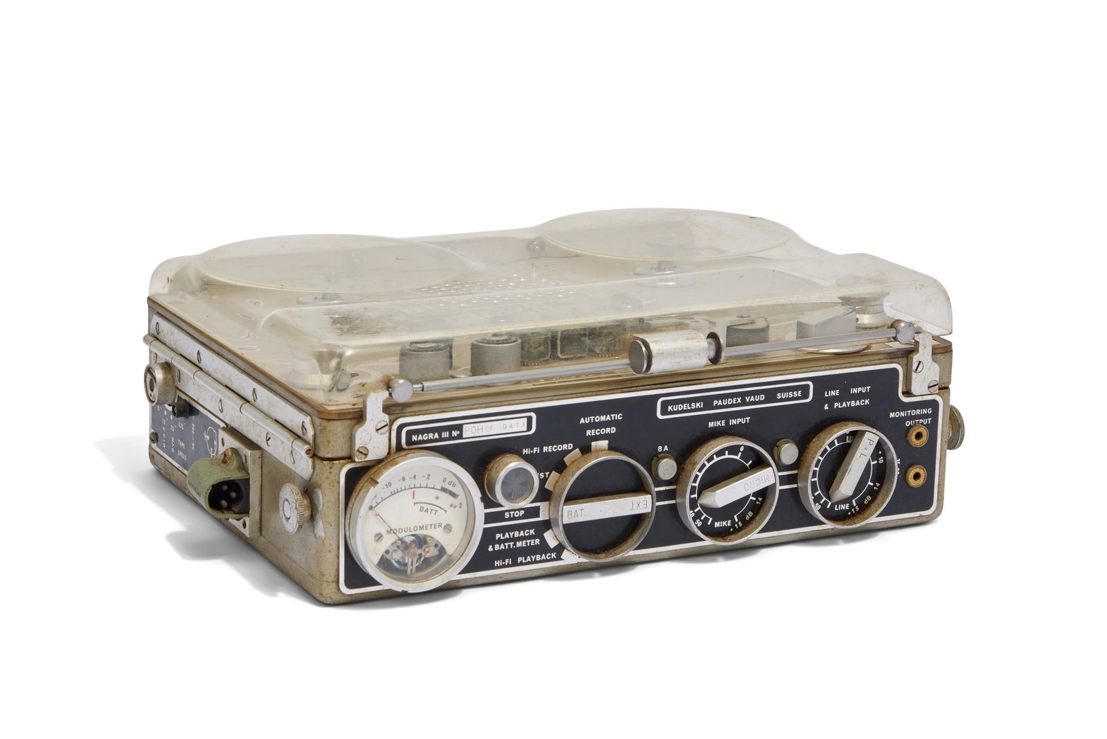 Kudelski Nagra III | Tape Recorder with Reels (1 of 6)
