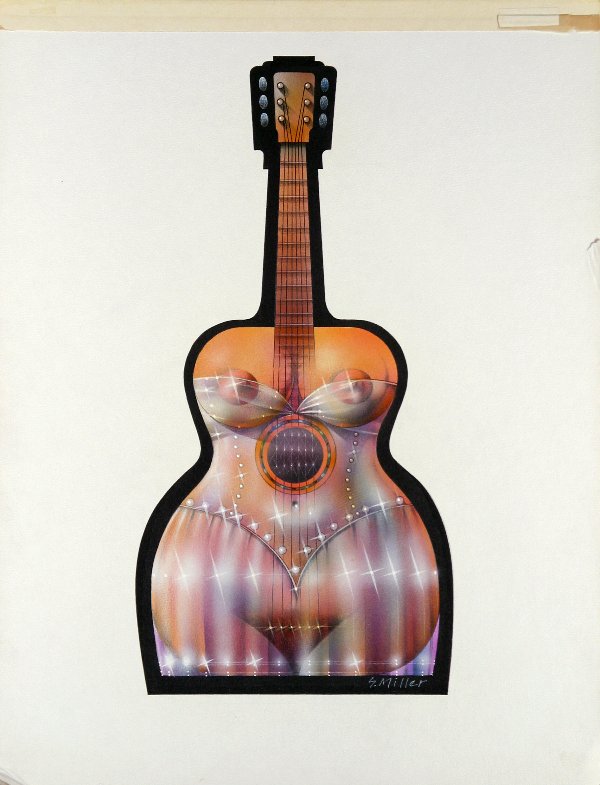 Original PLAYBOY Artwork by S. Miller