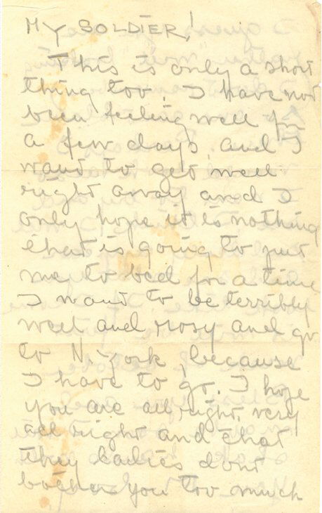 Greta Garbo Handwritten Letter: Handwritten letter, 1 page, recto, verso, 6 1/2 by 10 inches, Beverly Hills, CA, September 15, 1943, minor losses at edges, light discoloration, light spotting throughout, otherwise good condition. Al