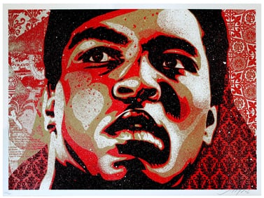 Shepard Fairey Muhammad Ali 2006