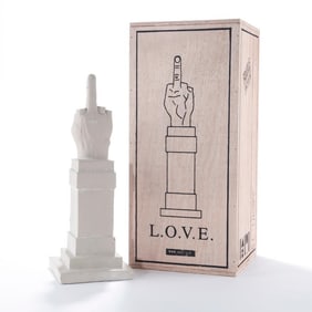 Maurizio Cattelan L.O.V.E. Sculpture ca. 2015