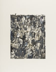 Jasper Johns False Start II ca. 1975
