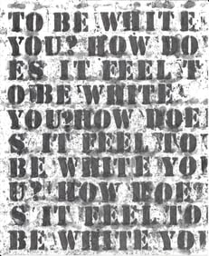 Glenn Ligon Untitled 1991
