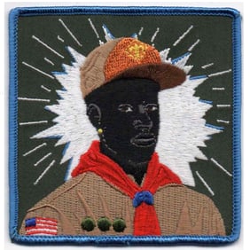 Kerry James Marshall Scout Boy patch 2017