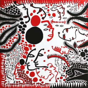 Yayoi Kusama I Want to Sing My Heart in Praise of People 2010