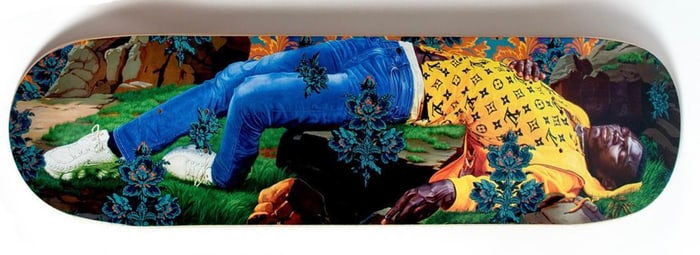 Kehinde Wiley Femme Piquée Limited edtion skateboard deck