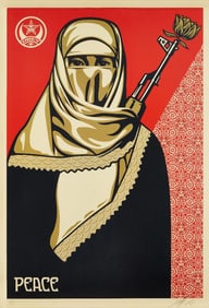 Shepard Fairey Revolutionary Woman 2005