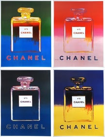 Andy Warhol Chanel No. 5 set of 4, 1997 ca. 1997