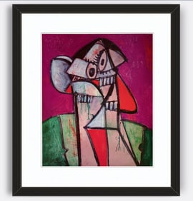 George Condo Self Portrait in Paris 1 poster 2018