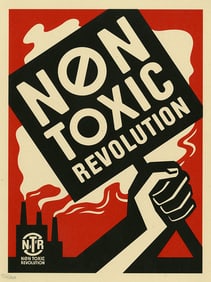 Shepard Fairey Non Toxic Revolution - Your House 2011