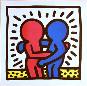 Keith Haring Best Buddies ca. 1993