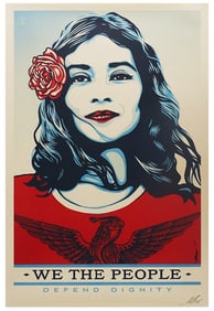 Shepard Fairey Defend Dignity 2017