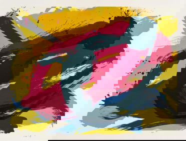 Kazuo Shiraga UN, from 'Prints by Kazuo Shiraga 1990 1990