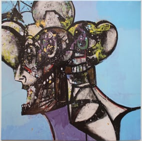 George Condo 12 inch vinyl record album cover 2021