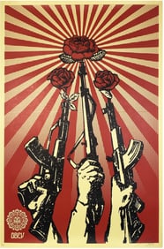 Shepard Fairey Guns and Roses 2007