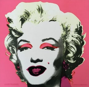 Andy Warhol Marilyn (Announcement) 1981