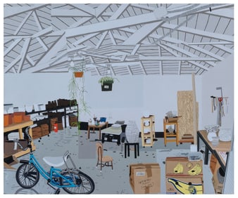 Jonas Wood Shio's Studio on Palms 2015