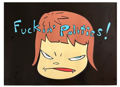 Yoshitomo Nara Fuckin Politics 2003