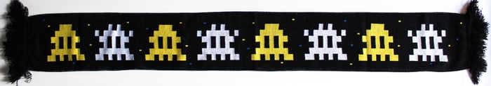 Invader Scarf 2016