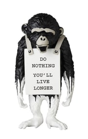 Brandalism Monkey Sign Drip Version 2019