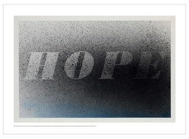 Ed Ruscha HOPE 2008