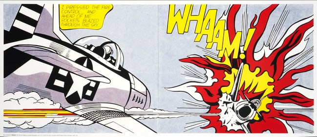 Roy Lichtenstein Whaam! ca. 2013